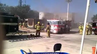 structure fire training coral springs fire academy