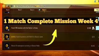 Obtain 10 Redemption Currency in Classic Mode || Week 4 Mission Explained ||