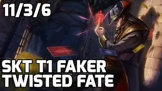 SKT T1 Faker Twisted Fate vs Orianna [Patch 5.11]
