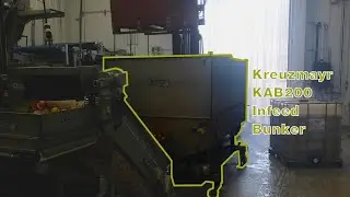 Infeed Bunker for Automated Apple Pressing