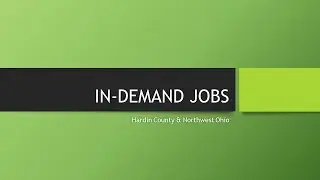 In-Demand Jobs 2020