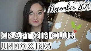 CRAFT GIN CLUB UNBOXING DECEMBER 2020 // + &pound;16 off discount code for you!
