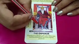 The Emperor card meaning in Hindi. #learn tarot reading in hindi