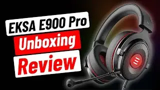 Eksa E900 Pro Gaming Headset Review and Mic Test
