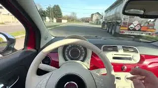 Fiat 500 sport 100hp test drive