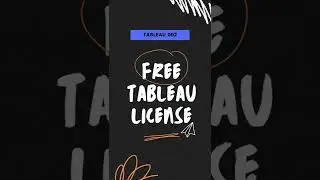 Free Tableau license | Tableau Public Profile creation