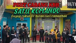 SATU KOMANDO  Instruksi Dewan Cabang PSHT KBB #pshtkbb #psht #pshtbandung