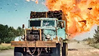 Truck VS. Airplane Chase! - Sisu 2: Road to Revenge Clip (2025)
