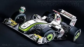 Motorsport Manager Fire Fantasy mod 19 Brawn GP №4
