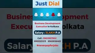 Just Dial Is hiring Business Development Executives In Kolkata | #justdial #jobs #jobs2023 #hiring