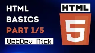 HTML Basics | Introduction To HTML Tags And Elements | Part 1/5