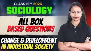 Class 12 Sociology Board Exam | Complete Box Questions Solution | Rural Development