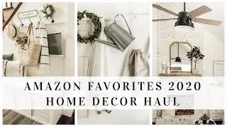 AMAZON FAVORITES 2020 | HOME ESSENTIALS | HOME DECOR HAUL | HOUSE + HOLM