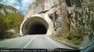 DRIVE #1416: Rudo-Goražde (Bosnia and Herzegovina) (timelapse 4x) *Read Description*