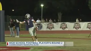 2nd round of CIF Central Section football playoff games kickoff Friday