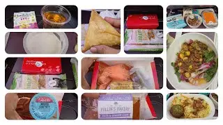 VIRGIN ATLANTIC Economy Class Food Review LONDON to WASHINGTON 