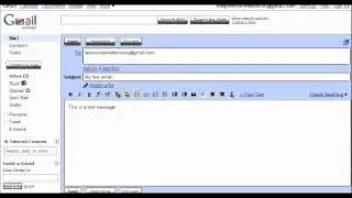 How To Send, Reply and Forwarding Email using Gmail - Part 1 of 2.