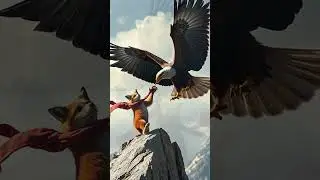 The Cliffside Stand #nature #fox #eagles #cool #shorts #trending #kindness #cute #help #kindhearted