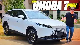 Novo Omoda 7 PHEV 2026 - QUAL O PREÇO? MELHOR QUE SONG PLUS E HAVAL H6? FAZ 1.400 KM COM UM TANQUE? 