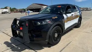 Cibolo Police Department Ford Explorer Walk Around With Lights