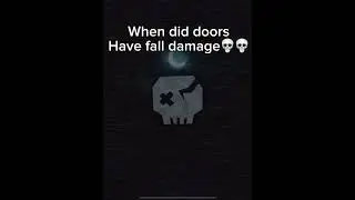 Why did lsplash add this🥀 (skit btw) #roblox #doors #funny #falldamage #capcut #figureplayz