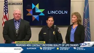 Lincoln Police and mayor announce new contract with police union