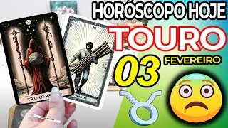 PREPARE-SE⚠️PARA UMA NOTÍCIA MUITO FORTE💥😱 Touro ♉ 3 Fevereiro 2026 | Horoscopo do dia de hoje ♉