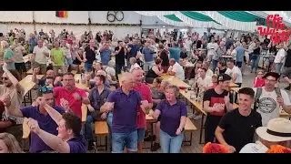 Partyband Effe Wachte tijdens Herbstfest Bullay 7 sept 2024