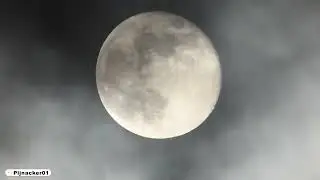Full Beaver Moon with Bright Star El Nath (Beta Tauri)