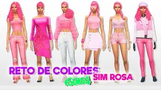Reto de Colores: Sim Rosa 🩷 Los Sims 4