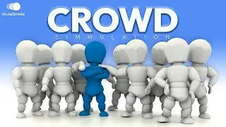 Crowd Simulation | 3D Animation | Incrediamate