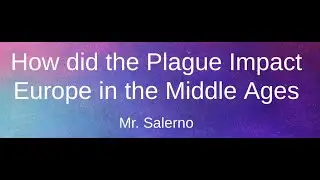How did the Black Plague impact Europe