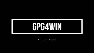 GPG4win. Cifrado asimétrico en Windows
