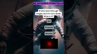 THE INVISIBLE STORYTELLER 📖 #EnigmaShorts #CleverRiddles #riddlechallenge