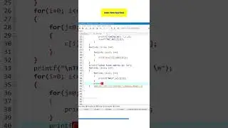 C Add two matrix #fyp #shorts #c #cpp #cprogramming #fypシ #viral #reels #programming #comment #like