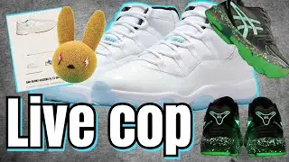 Air Jordan 11 'legend blue' live cop l Atmos x Asics l Bad Bunny x Adidas l Bape 'Flipsta'