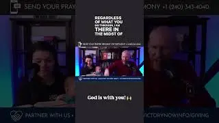 God is with you! 🙌🏼 Read Joshua 1:9 #victory #podcast #faith #encouragement #motivation #prayer