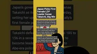 Japan Picks First Female LDP Leader Sanae Takaichi, Big Win
