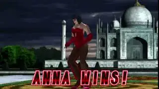 Tekken 2 - Anna Williams (Win Poses)
