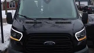 2015-2023 Ford Transit van sequential LED turn signal headlights & mirror lights