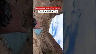 2500 years old Phugtal Monastery trek #zanskar #exrouteadventures #travelshorts