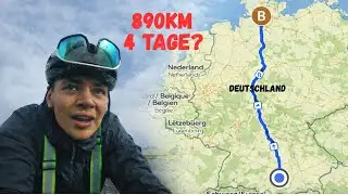890km in 4 Tagen? 🇩🇪Mit dem Fahrrad durch Deutschland - Bikepacking-Der Film