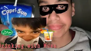 some dude does Asmr while drinking Capri sun drinking (awesome)