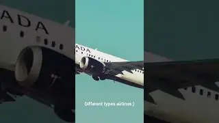 different types of airlines!