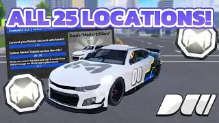 🔥LOCATION Of ALL *25 MEDIA TV* TOKENS In Drive World!
