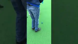 Three shots to get the golf ball in the hole 15/8/2020