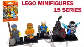 Lego minifigures series 15