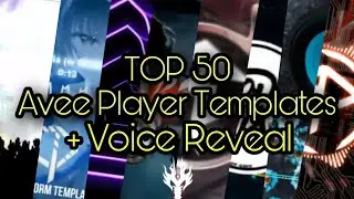 Top 50 Avee player legendary templates | Cringe Voice Reveal