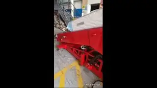 Stacking Telescopic Belt Conveyor for Loading and Unloading Mattress