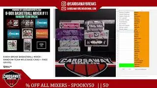 CardsawayBreaks Live 50 % OFF - SPOOKY50  | October 28th, 2021